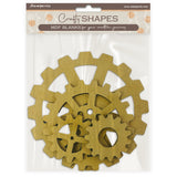 Stamperia, Crafty Shapes, Gardens of Time, Gears (KLSM83)