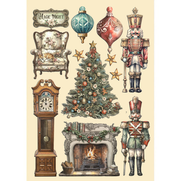Stamperia Colored Wooden Shapes A5, The Nutcracker, Soldiers