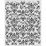 Stamperia, Stencil 7.87"X9.84", Gardens of Time, Wallpaper (KSTD205)