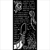 Stamperia, Stencil 4.72"X9.84", Venice City of Art, Gondola (KSTDL120) - Scrapbooking Fairies