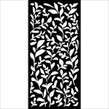 Stamperia Stencil 4.92"X9.84", Create Happiness Secret Diary, Leaves Pattern
