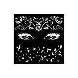 Stamperia, Stencil 4.72"X 4.72", Masqerade, Eyes (KSTDS12)