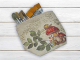 Stamperia, Thick Stencil 4.72"X 4.72", Writings Pattern (KSTDS20)