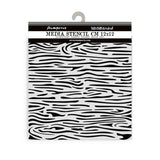 Stamperia, Thick Stencil 4.72"X 4.72", Silent Sea, Wood Pattern (KSTDS46)