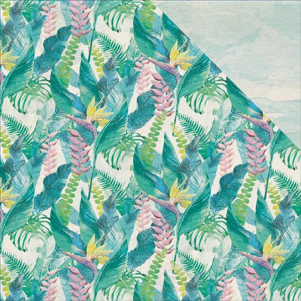 Kaisercraft, Island Escape Collection, Double-Sided Cardstock 12"X12", Bird of Paradise