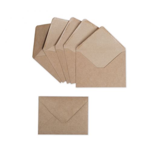 Sizzix Making Essential, Paper Envelopes, A2, 6 Kraft