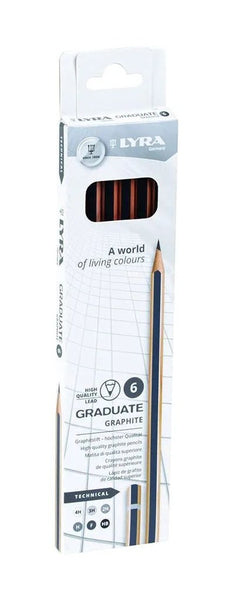 Lyra, Graduate Technical Graphite Pencil Set (6pc)