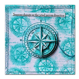 Lavinia Stamps, Clear Stamp, Compass Large (LAV809)