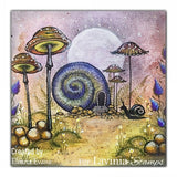 Lavinia Stamp, Clear Stamp, Thistlecap Mushrooms (LAV856)