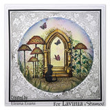 Lavinia Stamps, Clear Stamp, Arch of Angels (LAV874)