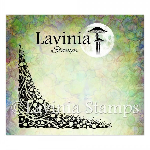Lavinia Stamp, Clear Stamp, Tangled River Root Corner (LAV886)