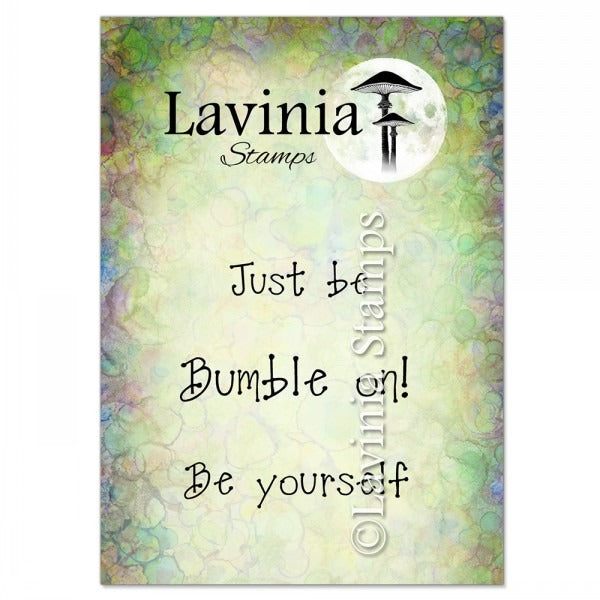 Lavinia Stamps, Clear Stamp, Bumble Words (LAV900)