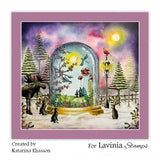 Lavinia Stamp, Clear Stamp, Snowy Fir Tree Small (LAV929)