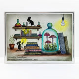 Lavinia, Clear Stamp, Purple Cap Mushrooms (LAV974)