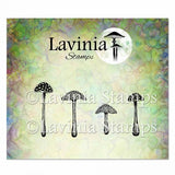 Lavinia, Clear Stamp, Purple Cap Mushrooms (LAV974)
