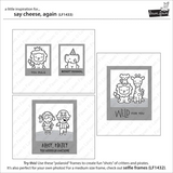 Lawn Fawn, Lawn Cuts Custom Craft Die, Say Cheese, Again (LF1433)