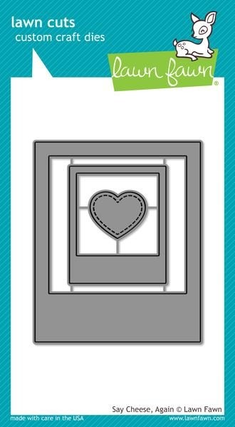 Lawn Fawn, Lawn Cuts Custom Craft Die, Say Cheese, Again (LF1433)