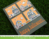Lawn Fawn, Clear Stamps and Dies Set, Spooky Village (LF2014 & LF2015)