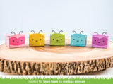 Lawn Fawn, Lawn Cuts Custom Craft Dies, Tiny Gift Box Ladybug Add-On (LF2256)