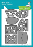 Lawn Fawn, Lawn Cuts Custom Craft Dies, Tiny Gift Box Ladybug Add-On (LF2256)