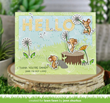 Lawn Fawn, Lawn Cuts Custom Craft Die, Meadow Backdrop: Landscape (LF2267)