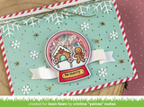 Lawn Fawn, Lawn Cuts Custom Craft Die, Snow Globe Scenes Shaker Add-On (LF2429)