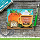 Lawn Fawn, Lawn Cuts Custom Craft Die, Tiny Gift Box Hedgehog Add-On (LF2439)