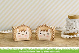 Lawn Fawn, Lawn Cuts Custom Craft Die, Tiny Gift Box Hedgehog Add-On (LF2439)