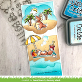 Lawn Fawn, Lawn Cuts Custom Craft Die, Outside In Stitched Thought Bubble Stackables (LF2574)