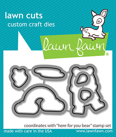Lawn Fawn Dies Set, Here for You Bear (LF2846)