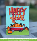 Lawn Fawn, Lawn Cuts Custom Craft Die, Giant Happy Fall (LF2969)