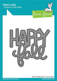 Lawn Fawn, Lawn Cuts Custom Craft Die, Giant Happy Fall (LF2969)