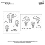 Lawn Fawn Clear Stamps, Fly High (LF3069)