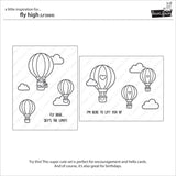 Lawn Fawn Clear Stamps & Dies Combo, Fly High (LF3069 & LF3070)
