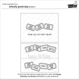 Lawn Fawn Clear Stamps, Wheely Great Day (LF3071)