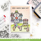 Lawn Fawn Clear Stamps, Coaster Critters Flip Flop (LF3075)