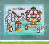 Lawn Fawn Clear Stamps, Coaster Critters Flip Flop (LF3075)