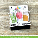 Lawn Fawn, Lawn Cuts Custom Craft Die, Build-A-Drink (LF3176)