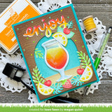 Lawn Fawn, Lawn Cuts Custom Craft Die, Build-a-Drink Cocktail Add-On (LF3177)