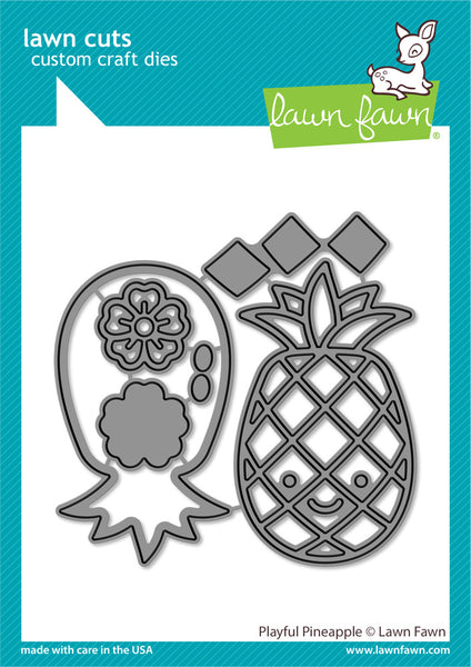 Lawn Fawn, Lawn Cuts Custom Craft Die, Playful Pineapple (LF3180)