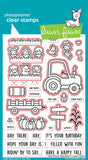 Lawn Fawn Clear Stamps & Dies Combo, Hay There, Hayrides! (LF3213 & LF3214)