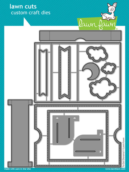 Lawn Fawn, Lawn Cuts Custom Craft Die, Ta-Da! Diorama! (LF3240)
