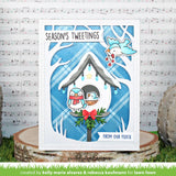 Lawn Fawn, Lawn Cuts Custom Craft Die, Build-A-Birdhouse Christmas Add-On (LF3252)