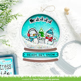 Lawn Fawn, Lawn Cuts Custom Craft Die, Build-A-Snow Globe (LF3254)