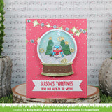 Lawn Fawn, Lawn Cuts Custom Craft Die, Build-A-Snow Globe (LF3254)
