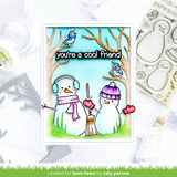 Lawn Fawn, Lawn Cuts Custom Craft Die, Spooky Forest Backdrop (LF3261)