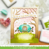 Lawn Fawn, Lawn Cuts Custom Craft Die, Spooky Forest Backdrop (LF3261)