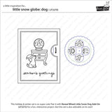 Lawn Fawn Clear Stamps, Little Snow Globe:  Dog (LF3270)