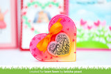 Lawn Fawn, Lawn Cuts Custom Craft Die, Heart Pouch (LF3318)