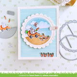 Lawn Fawn, Lawn Cuts Custom Craft Die, Give It a Whirl Scalloped Add-On (LF3367)